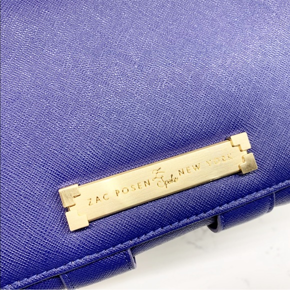 Zac Posen “Shirley Bow” Leather Clutch - Picture 8 of 8